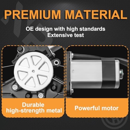 Front Right Passenger Side Power Window Regulator with Front Passenger Side