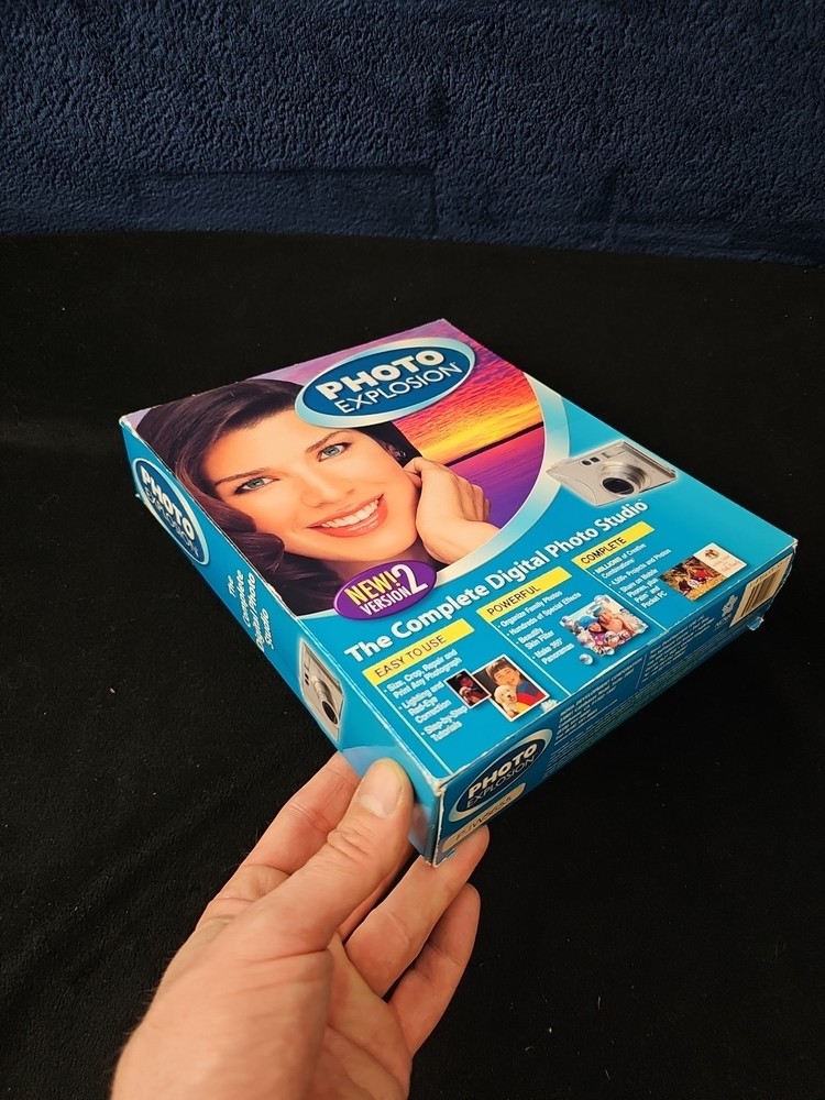 Nova PHOTO EXPLOSION Deluxe Version 2 Windows XP, 2000 ME 98 Photo Edit Software