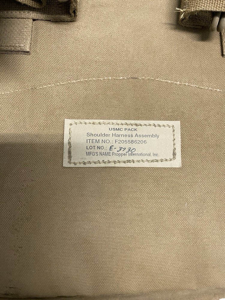 USMC FILBE Rucksack Set Complete Without Frame #3