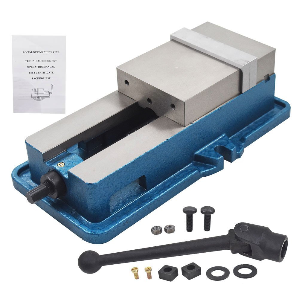 3" x 2.95" Lock Down Precision Milling Machine Vise WITHOUT Base High Precision