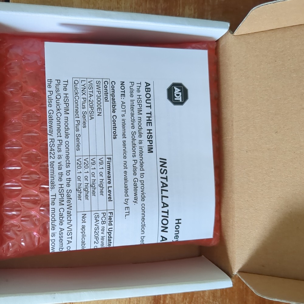 Brand New Honeywell HSPIM Security Panel Interface Module Pulse