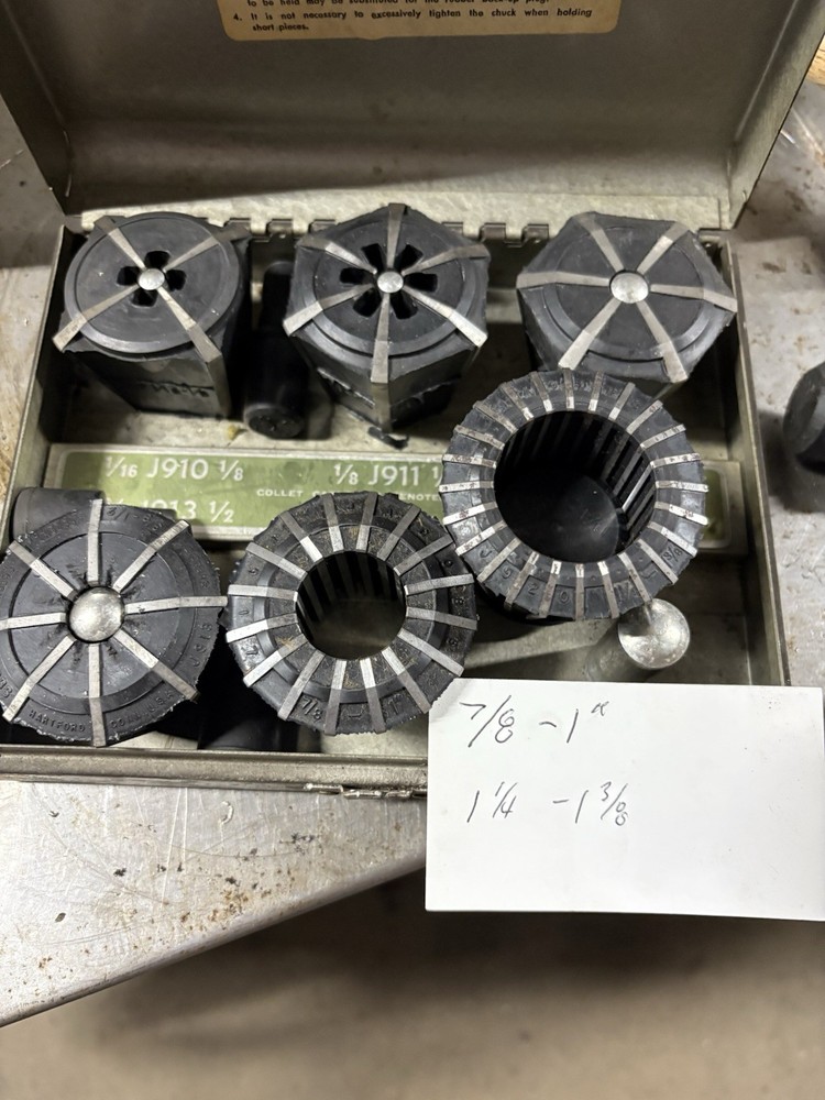 JACOBS RUBBER FLEX COLLETS