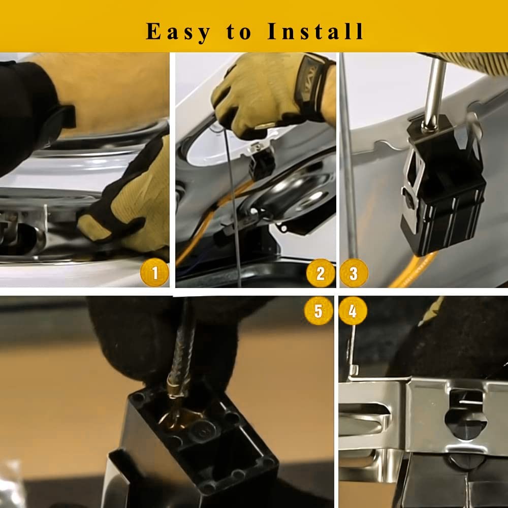 2 Pack ERR117 Range Stove Element Plug Receptacle Block Terminal Block Range ...