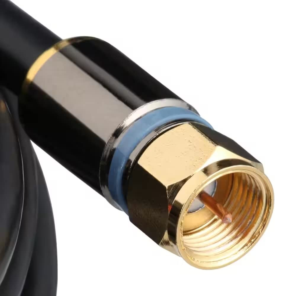 6 ft. RG-6 Coaxial Cable - Black