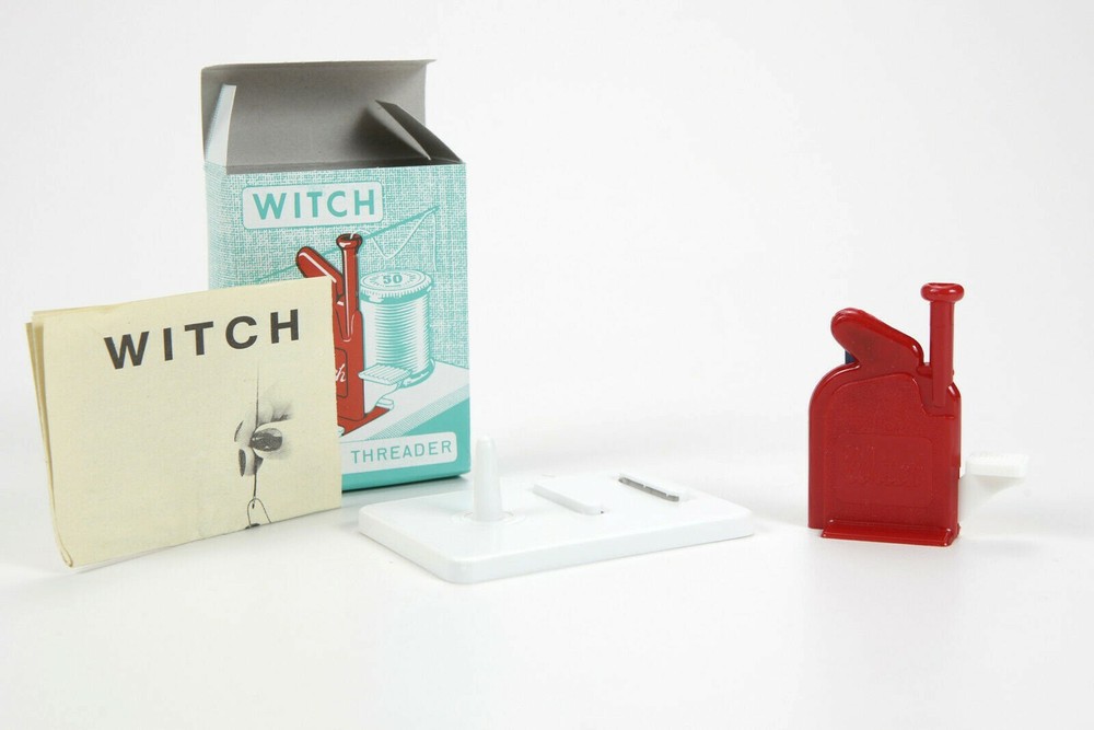 Vintage Witch Automatic Needle Threader w/ lnstructions Germany NOS 0104