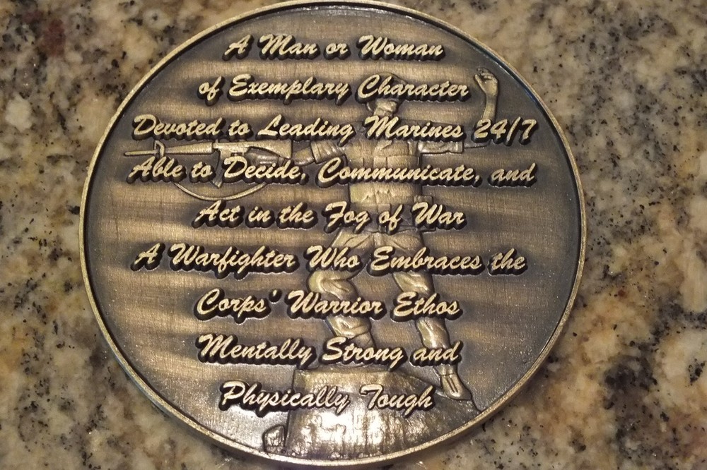 U.S. Marine Corps Basic Training Medallion
