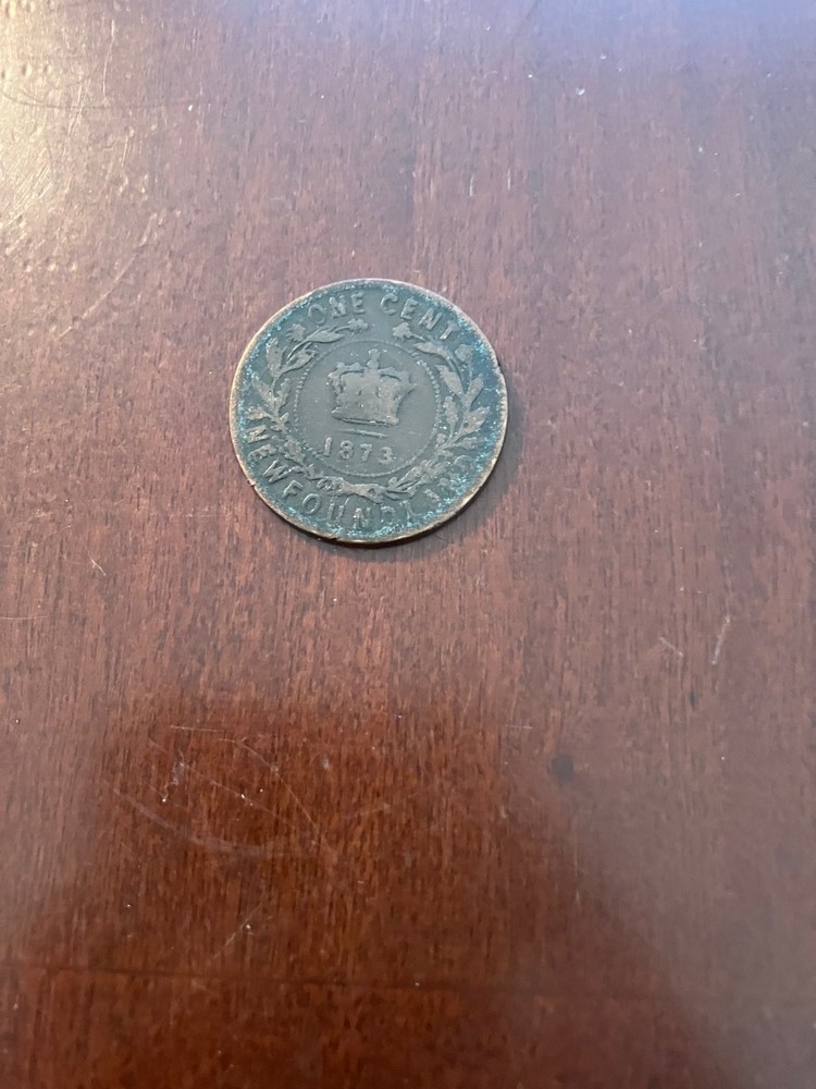 1873 Newfoundland One Cent Large