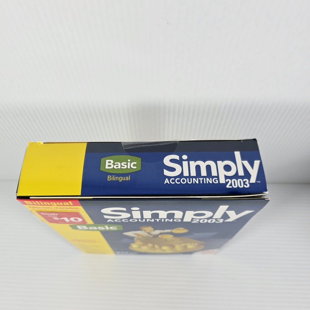 Simply Accounting 2003 Basic - Pc Software - Brand New Sealed
