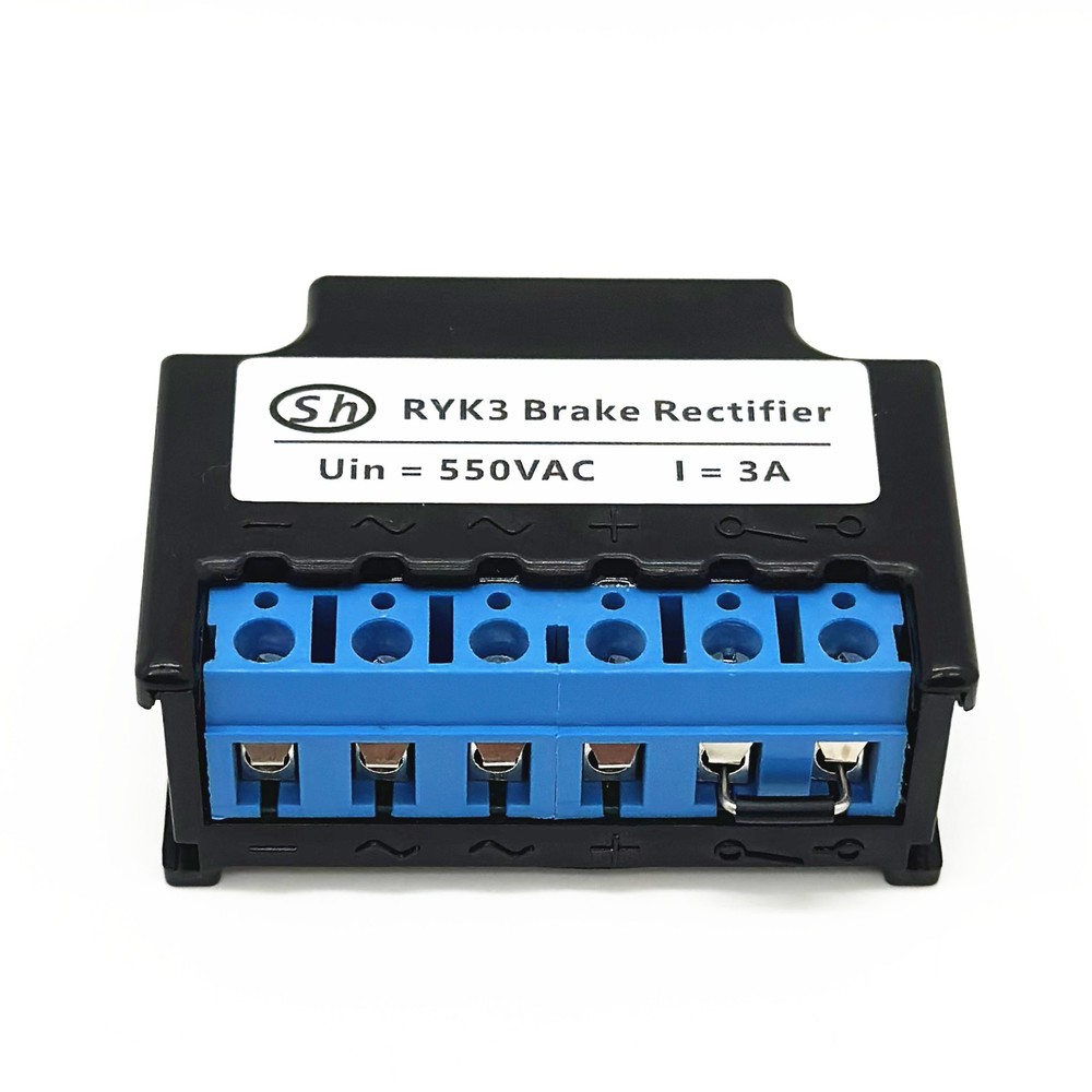 RYK3 Six-terminal Brake Rectifier Module (AC550V 3A)
