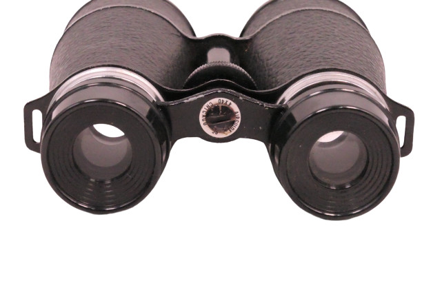 Airguide Binoculars 4X40 w/ Leather Case 1940's
