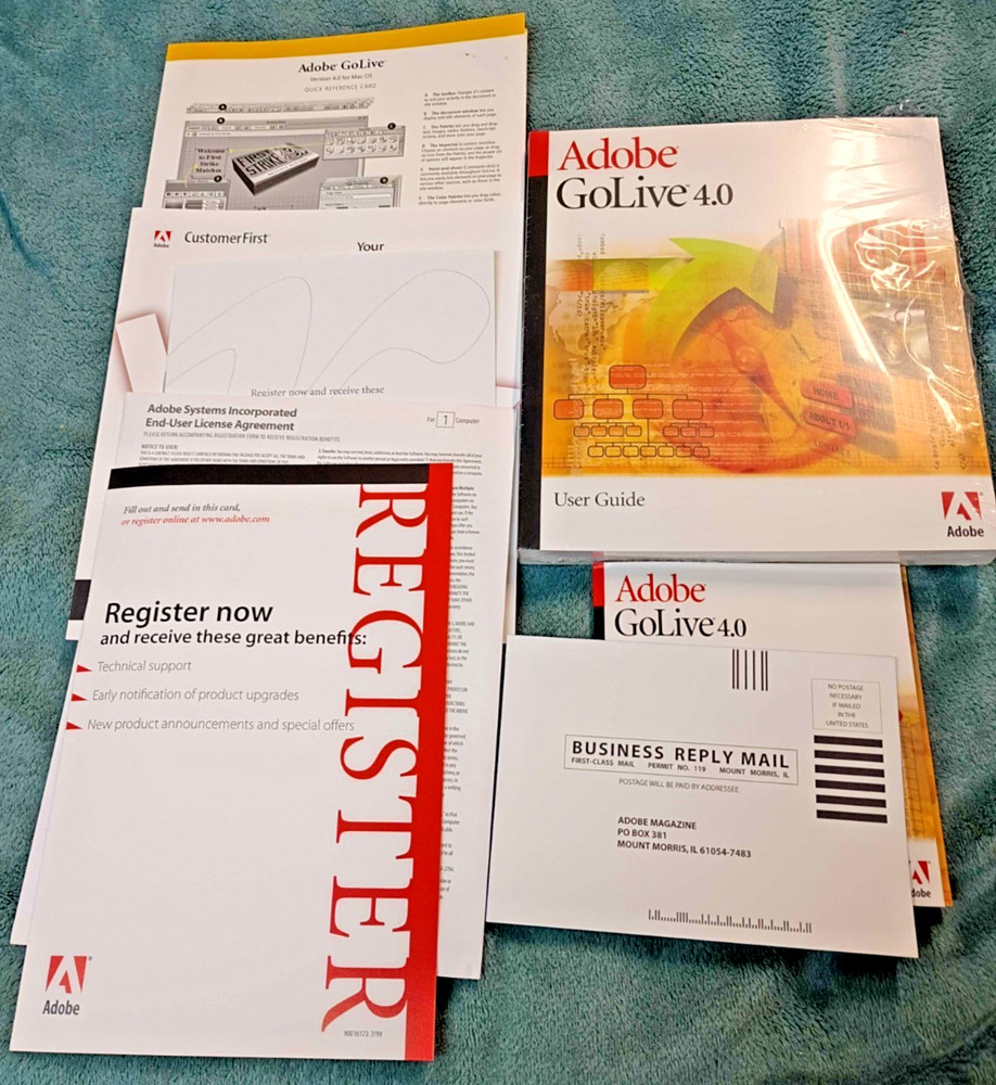 Adobe GoLive 4.0 For Macintosh