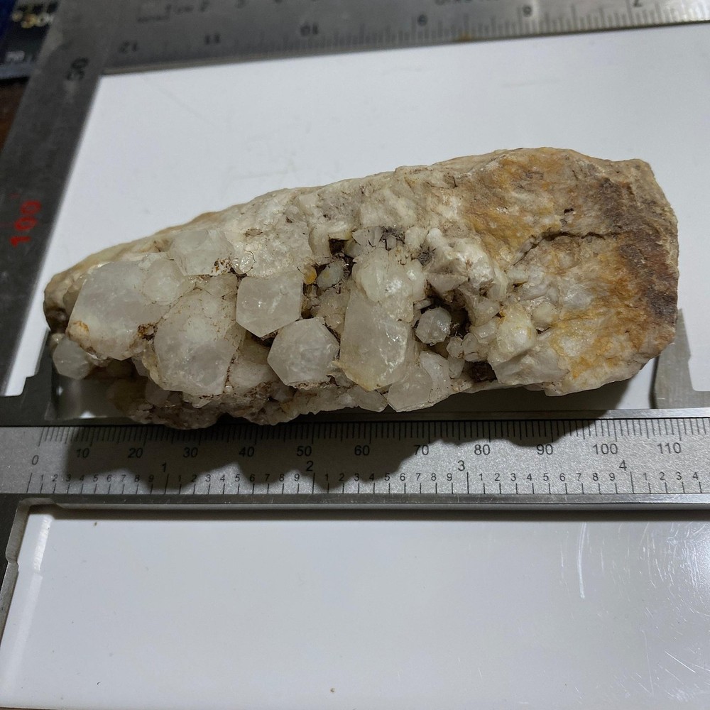 QUARTZ ASSEMBLAGE - VIRTUOUS LADY MINE, BUCKLAND MONOCHORUM, DEVON, ENGLANF 250g