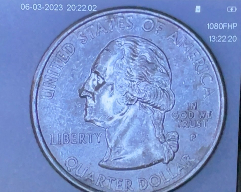 2001 p rhode island quarter error! beautful quater!
