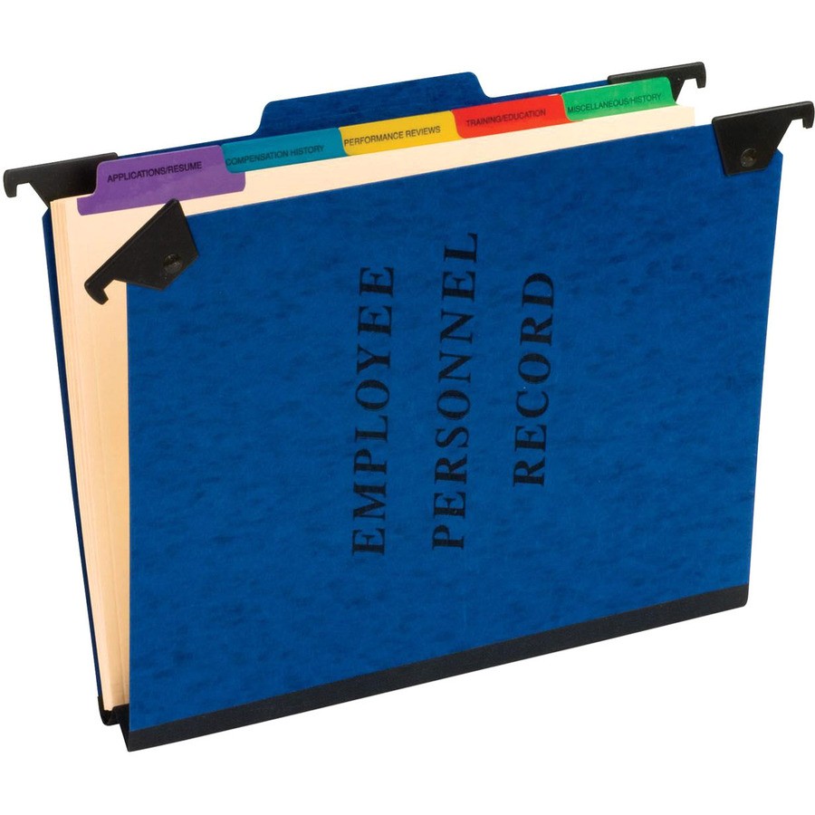Esselte SER2BL Hanging Classification Folder Blue 9.5"x11.75" 2" Exp