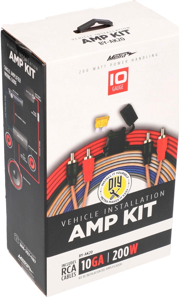 Metra - 10 AWG Amp Kit - Multi