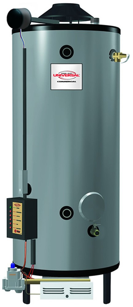 Rheem G85-400ALP ASME Universal Gas Commercial Water Heater, LP 85 Gal 400KBTU