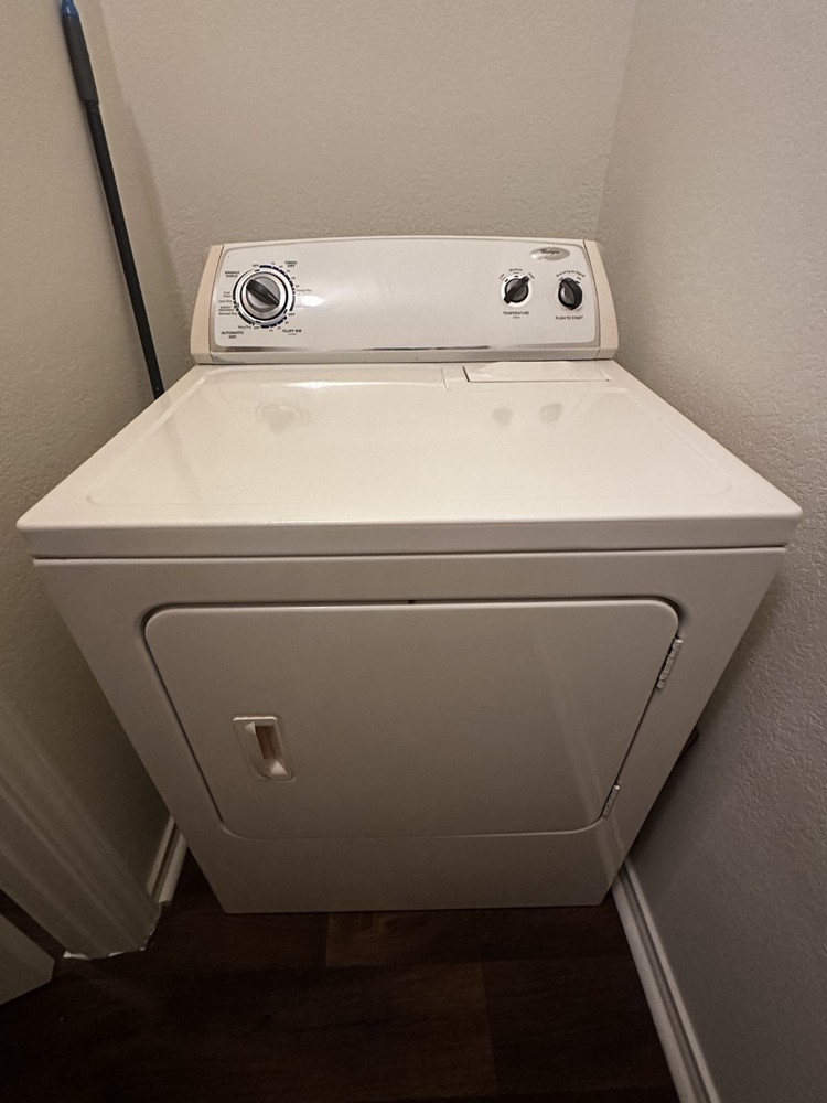 Whirlpool washer & dryer set used
