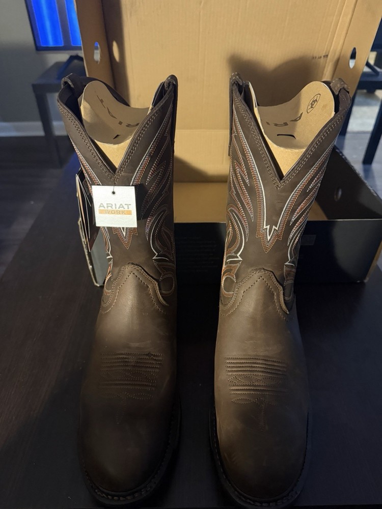 Ariat Workhog XT Carbon Toe Work Book Size 14 EE Wide