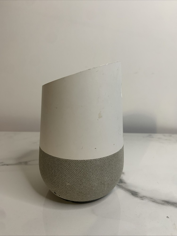 Google Home Smart Speaker White HOME Read