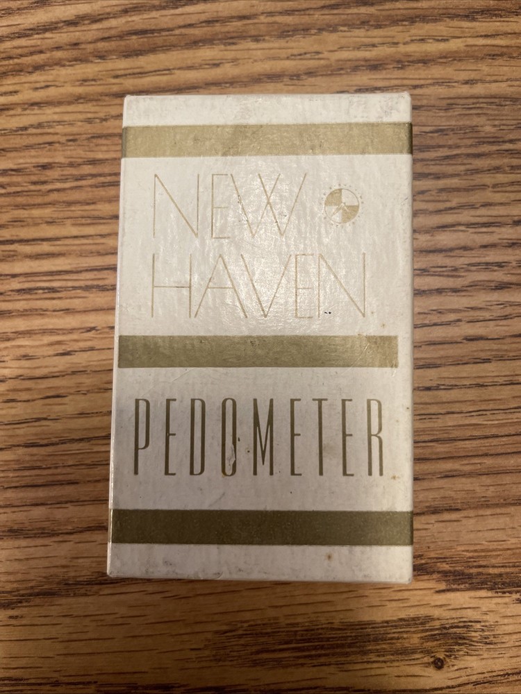 ANTIQUE NEW HAVEN PEDOMETER CLOCK, WORKING