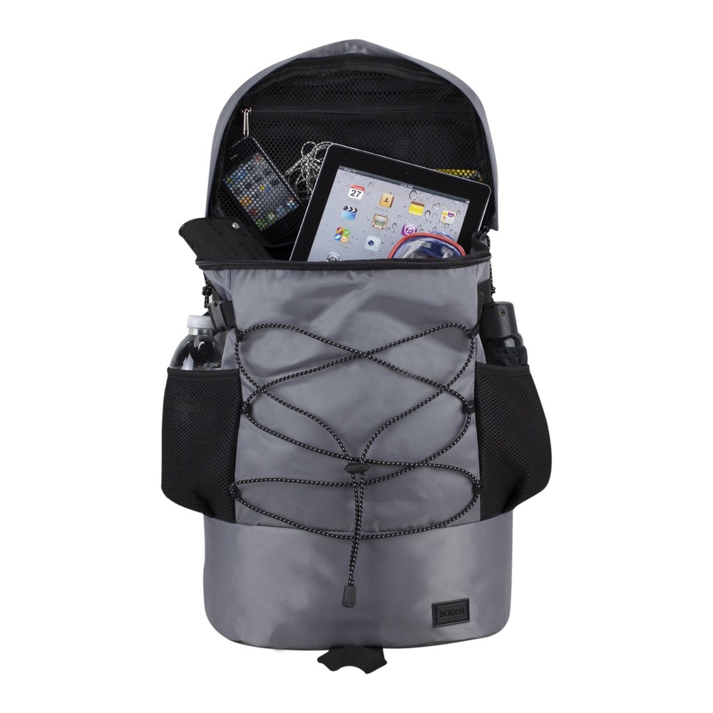 BODHI Pro Cyclone Bungee Travel Backpack- Ash Gray