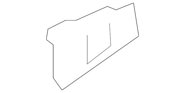 Genuine Ford Instrument Panel Bezel 9L3Z19C149AB