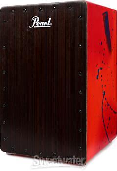 Pearl Primero Cajon - Abstract Red