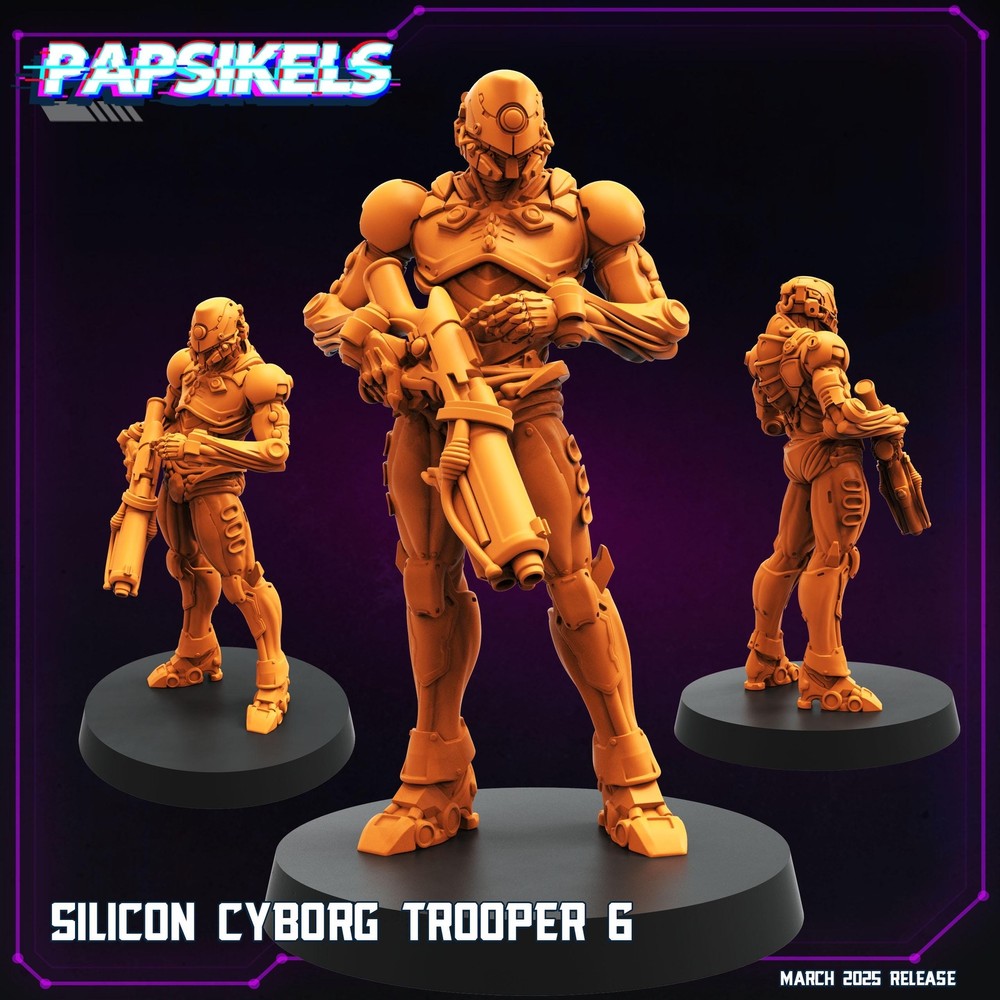 Silicon Cyborg Trooper - 06