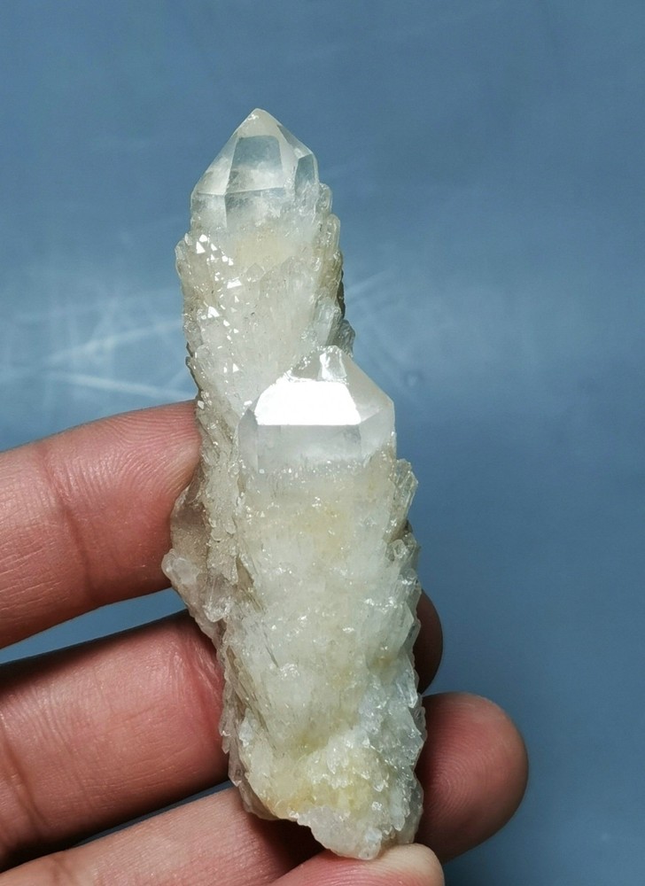Rare Himalayan Quartz Crystal Cluster Specimen