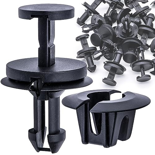 Rexka 15 Sets Silverado Bumper Clips Front Air Dam Deflector Retainer Clips