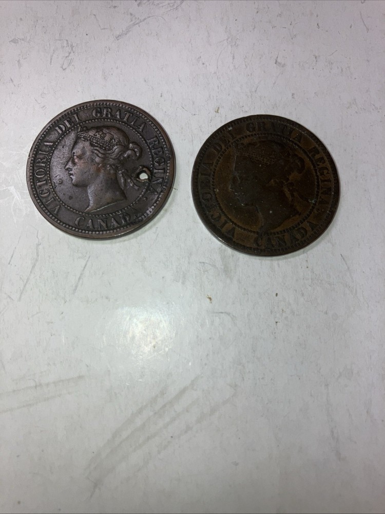 CANADA large cent lot #2