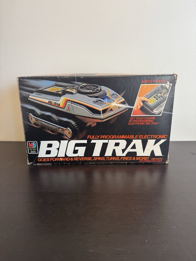 Big Trak MB Electronics Vintage 1979 Fully Programmable Car Truck Working Box