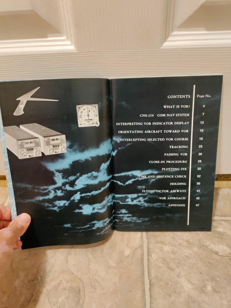 Vintage Flying VOR Bendix Avionics Division Pilot’s Manual