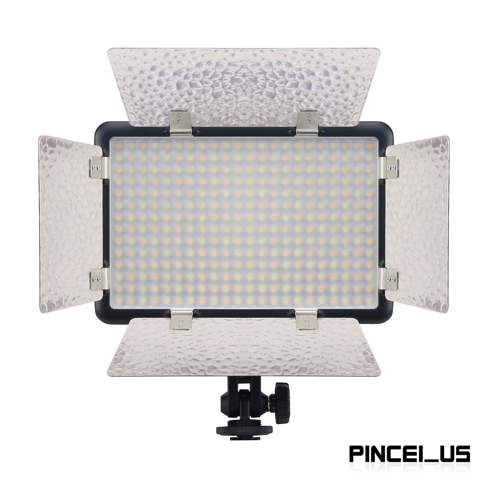 Godox LF308BI Camera Flash Light LED Video Light LED Panel 3300-5600K Adjustable