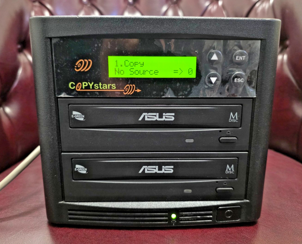 Copystars 1-1 DVD CD Duplicator Standalone Copier ASUS Burner Drives High Speed