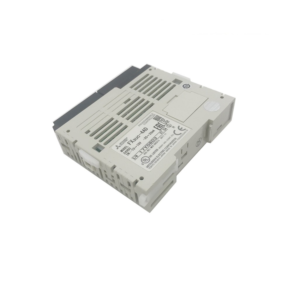 New in Box Mitsubishi FX3UC-4AD Melsec FX3UC Analog Input Blocks Module Unit NiB