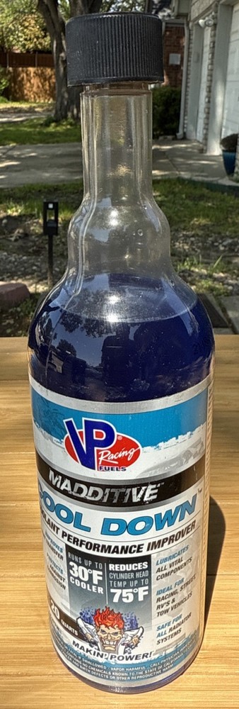 VP Racing 2085 Cool Down Coolant System Improver - 16 Ounce