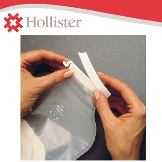 Hollister Drainable Pouch Clamp Beige - 1 Count