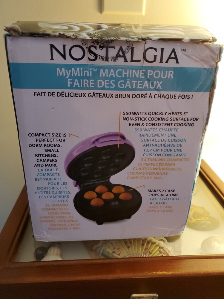 Nostalgia My Mini Cake Pop Maker