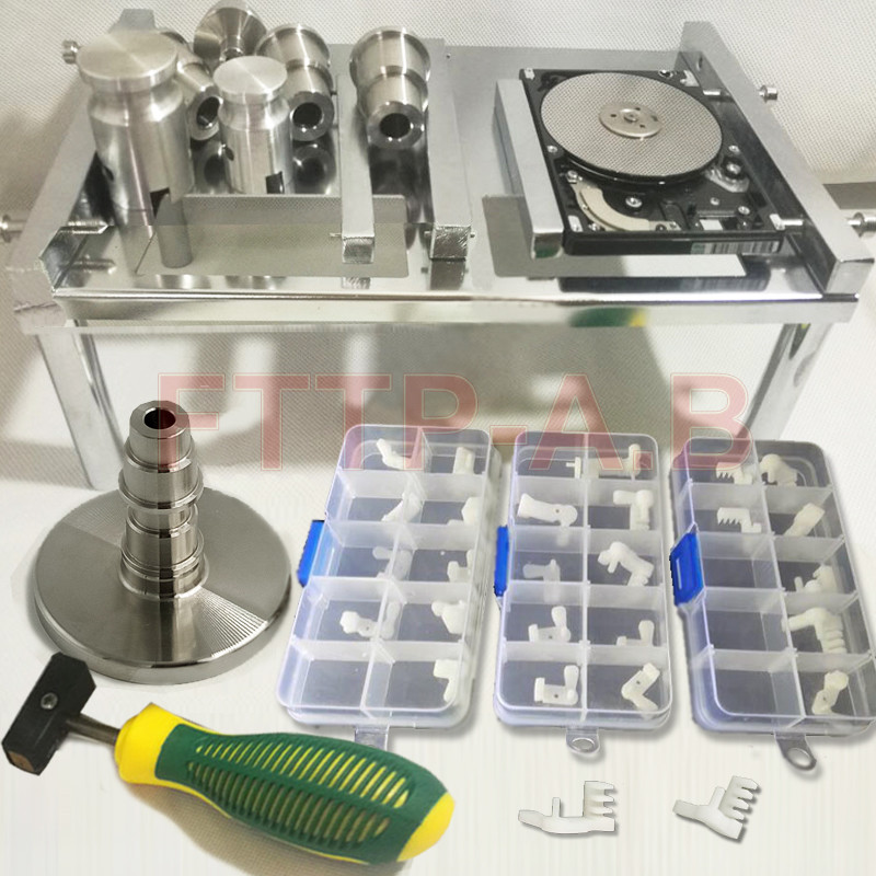 Hard Disk Data Rescue Kit/Fixed table+34 Pcs Head Comb+Disc/magnetic extractor