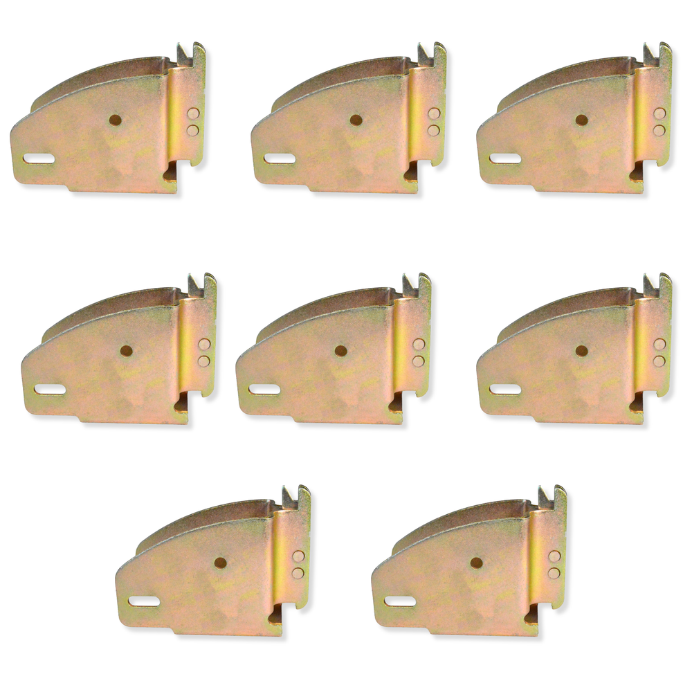 8 Pack E Track Wood Holder Beam Sockets for Cargo Enclosed Trailer Truck Van