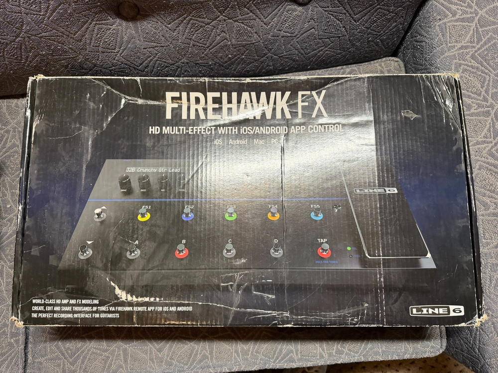 Line 6 Firehawk FX Multi-Effects Guitar Effect Pedal w/Original Box