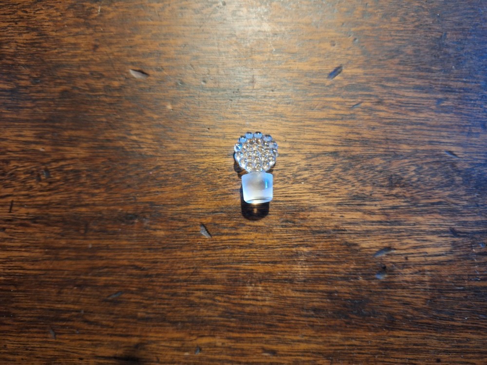 Vintage Signed Lalique Art Bottle