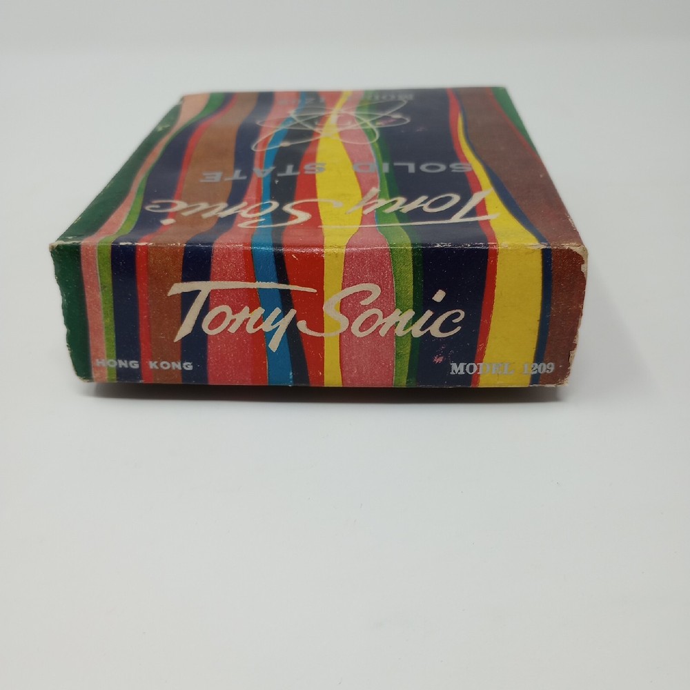 Vintage Tony Sonic Solid State Receiver Model 1209 With Original Box