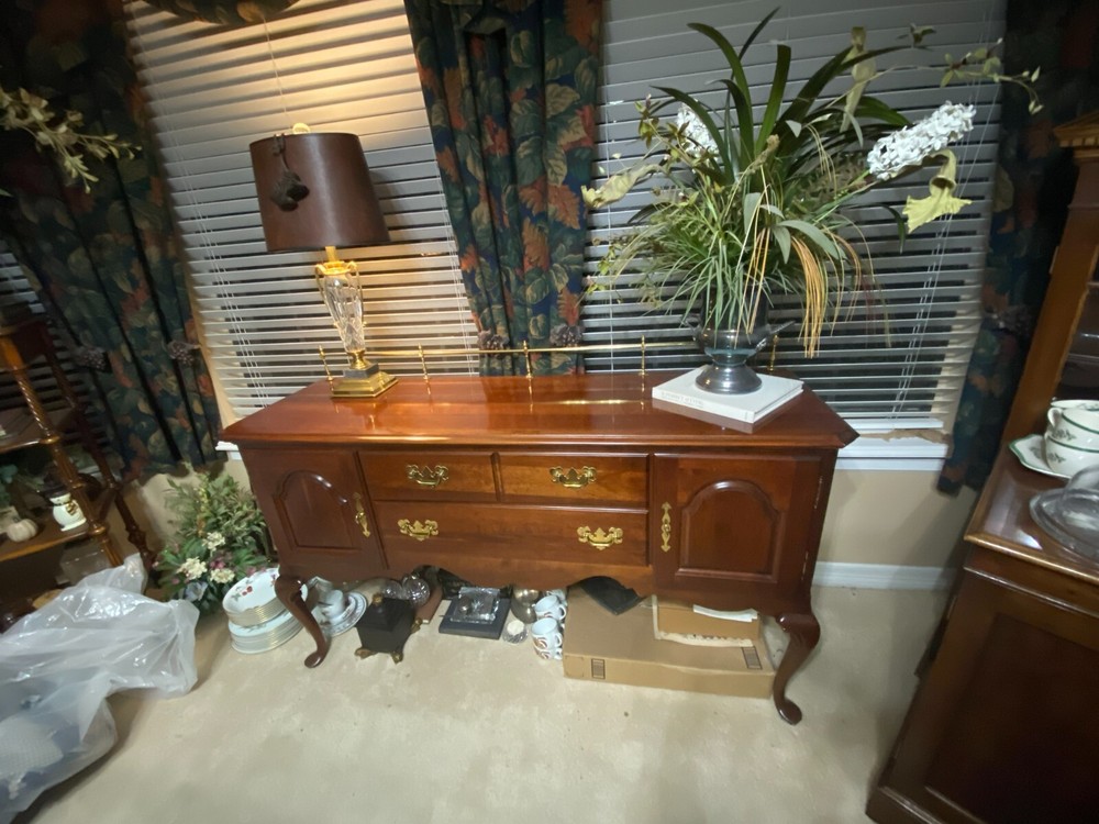 Vintage Cherry Wood Kincaid Sideboard