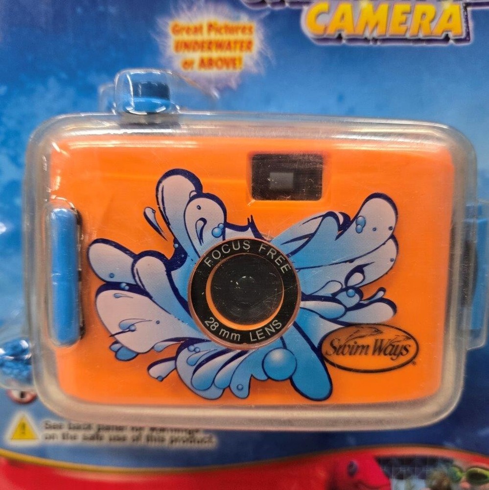 Reusable Underwater Camera – Swim Ways Orange Camera NIB