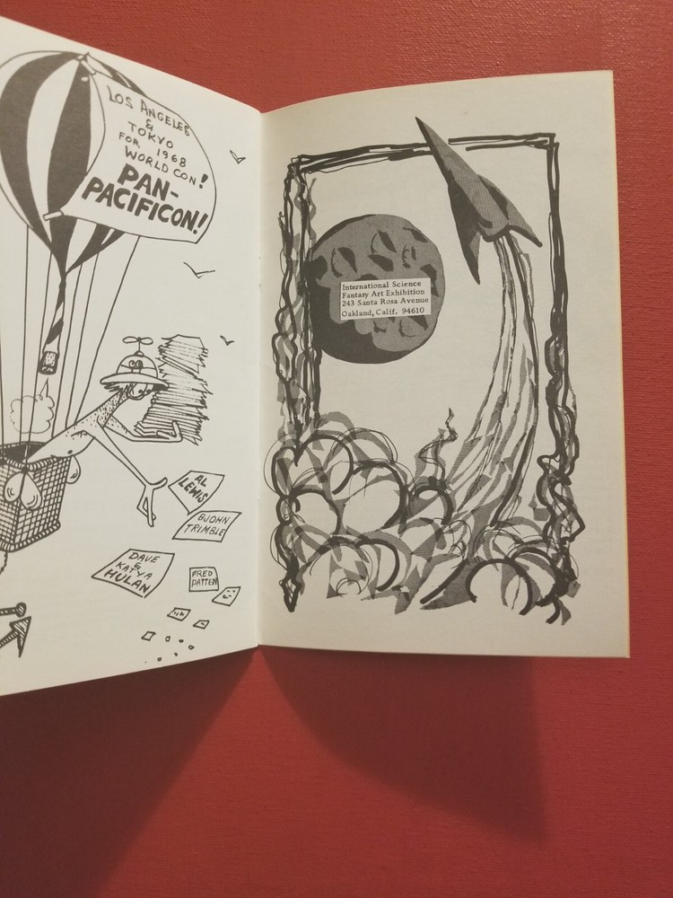 WESTERCON 20 PROGRAM BOOK - 1967 VF/NM