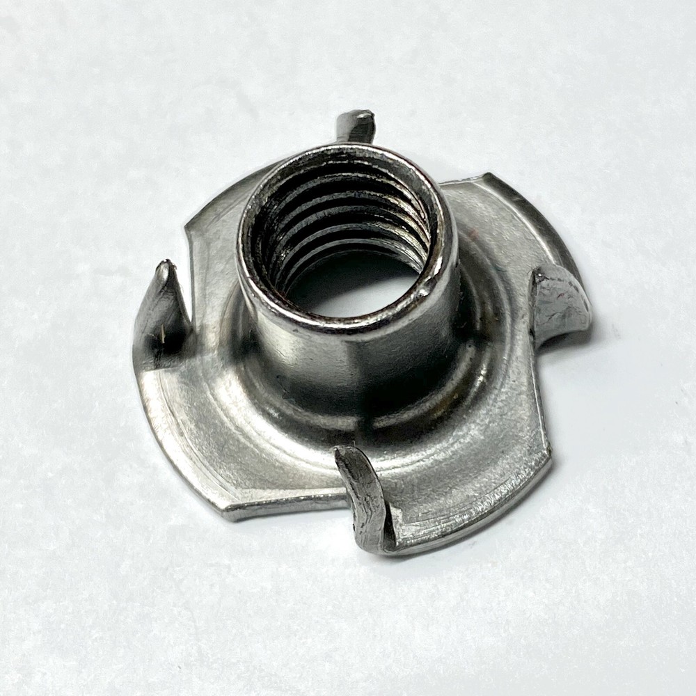 Quantity 10 3/8”-16tpi T nuts (tee) 4 prong