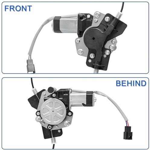 741-535 Front Right Passenger Side Power Window Regulator with Motor