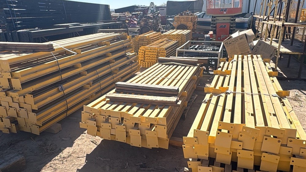 Used Push Back Pallet System